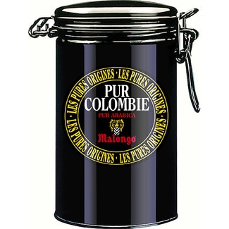 café puro Arábica Colombia lata 250 g - Malongo