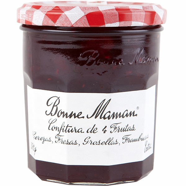 confitura 4 frutas rojas frasco 370 g