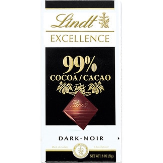 chocolate negro 99% cacao tableta 50 g - Lindt Excellence