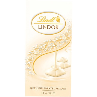 chocolate blanco tableta 100 g - Lindt Lindor