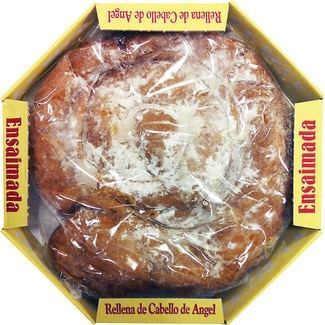 ensaimada rellena de cabello de ángel estuche 300 g - El Recio