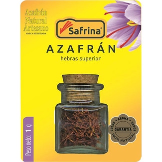 azafrán en hebras envase 1 g - Safrina