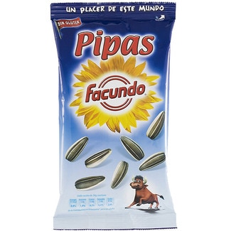pipas clásicas Sin Gluten bolsa 160 g - Facundo
