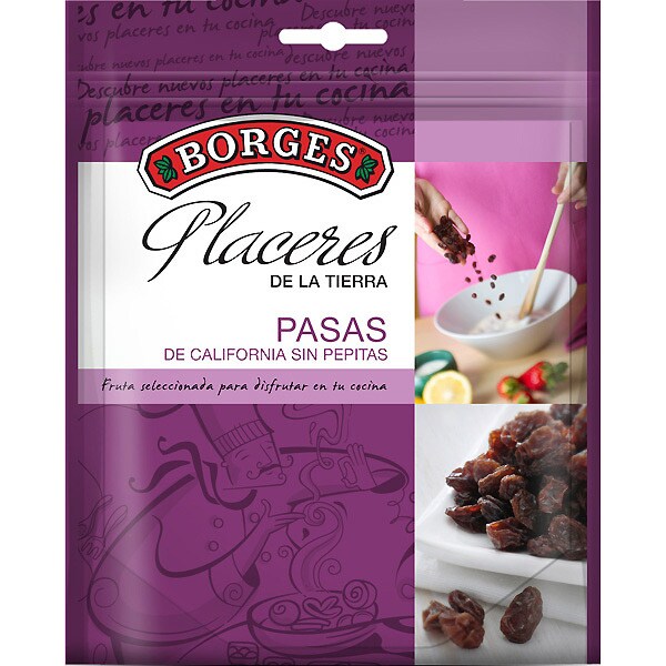 pasas de California sin pepitas estuche 150 g