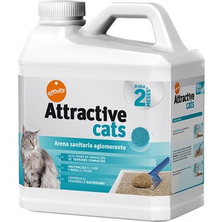 Attractive Cats arena sanitaria para gatos aglomerante envase 5 kg - Affinity