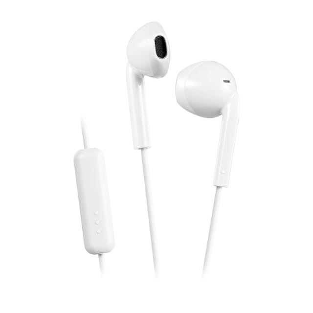 Imagen 0 de Auriculares de botón JVC HA-F17M-W-E Blanco con controlador y microfóno