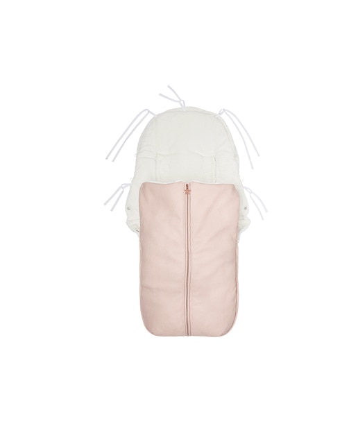 Imagen 0 de Saco universal Cotton Juice Baby Home Polipiel para Silla de paseo rosa