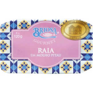 Raia em Molho Pitau lata 120 g - Briosa