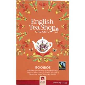 Tisana de Rooibos Biológica embalagem 40 g - English Tea Shop