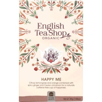 Infusão de Citronela, Maçã, Laranja e Especiarias Biológica embalagem 30 g - English Tea Shop