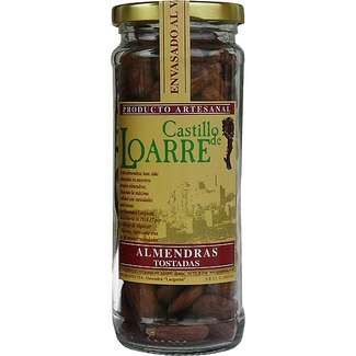 almendras tostadas tarro 260 g - Castillo Loarre