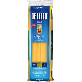 espaguetis N.12 bolsa 500 g - De Cecco