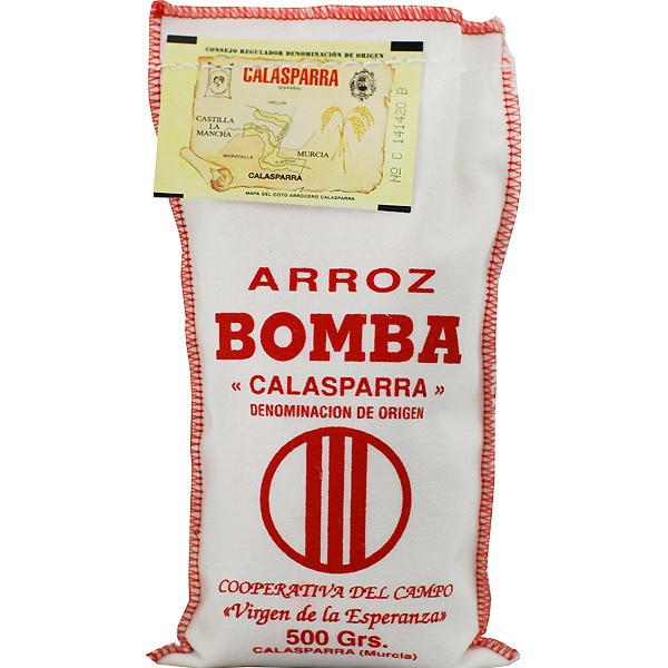 arroz bomba DOP de Calasparra saco 500 g