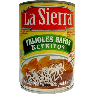 frijoles refritos bayo lata 430 g - La Sierra