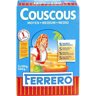couscous cocción rápida paquete 500 g - Ferrero