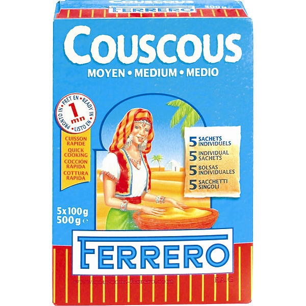 couscous cocción rápida paquete 500 g