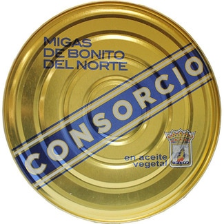bonito en migas en aceite vegetal lata 695 g neto escurrido - Consorcio
