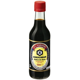 salsa de soja botella 250 ml - Kikkoman