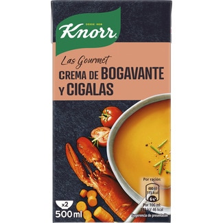 Las Gourmet crema de bogavante y cigalas envase 500 ml - Knorr