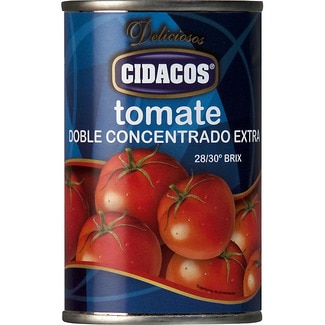 tomate doble concentrado lata 170 g - Cidacos