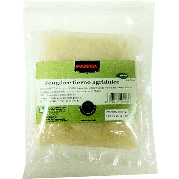 jengibre tierno agridulce bolsa 150 g