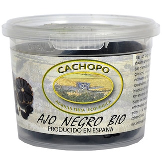 dientes de ajo negro ecológico envase 60 g - Cachopo