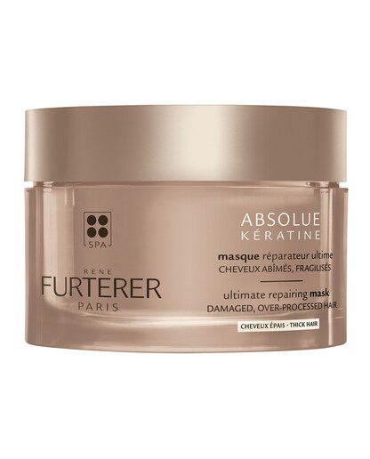 Imagen 0 de Absolue Keratin mascarilla Reparacion Extrema Cabellos Gruesos 200 ml René Furterer