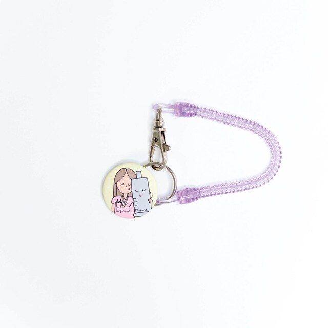 Imagem 0 de Porta-tesoura Enfermera en Apuros violeta Jeringuiamor