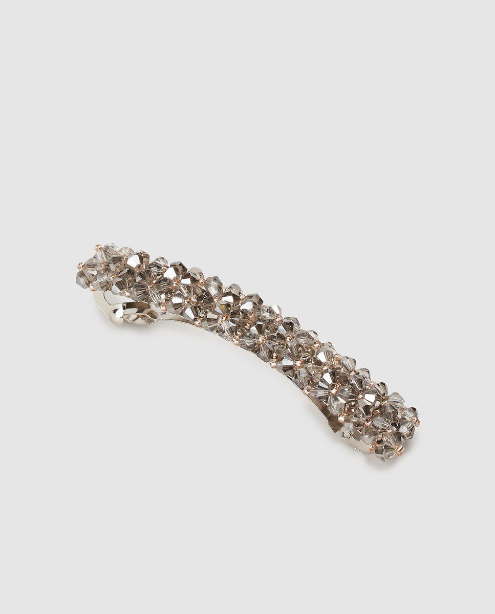 Siena - Pasador En Plata Con Abalorios