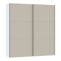 Armario con 2 puertas correderas en vidrio Ecru Boston El Corte Inglés