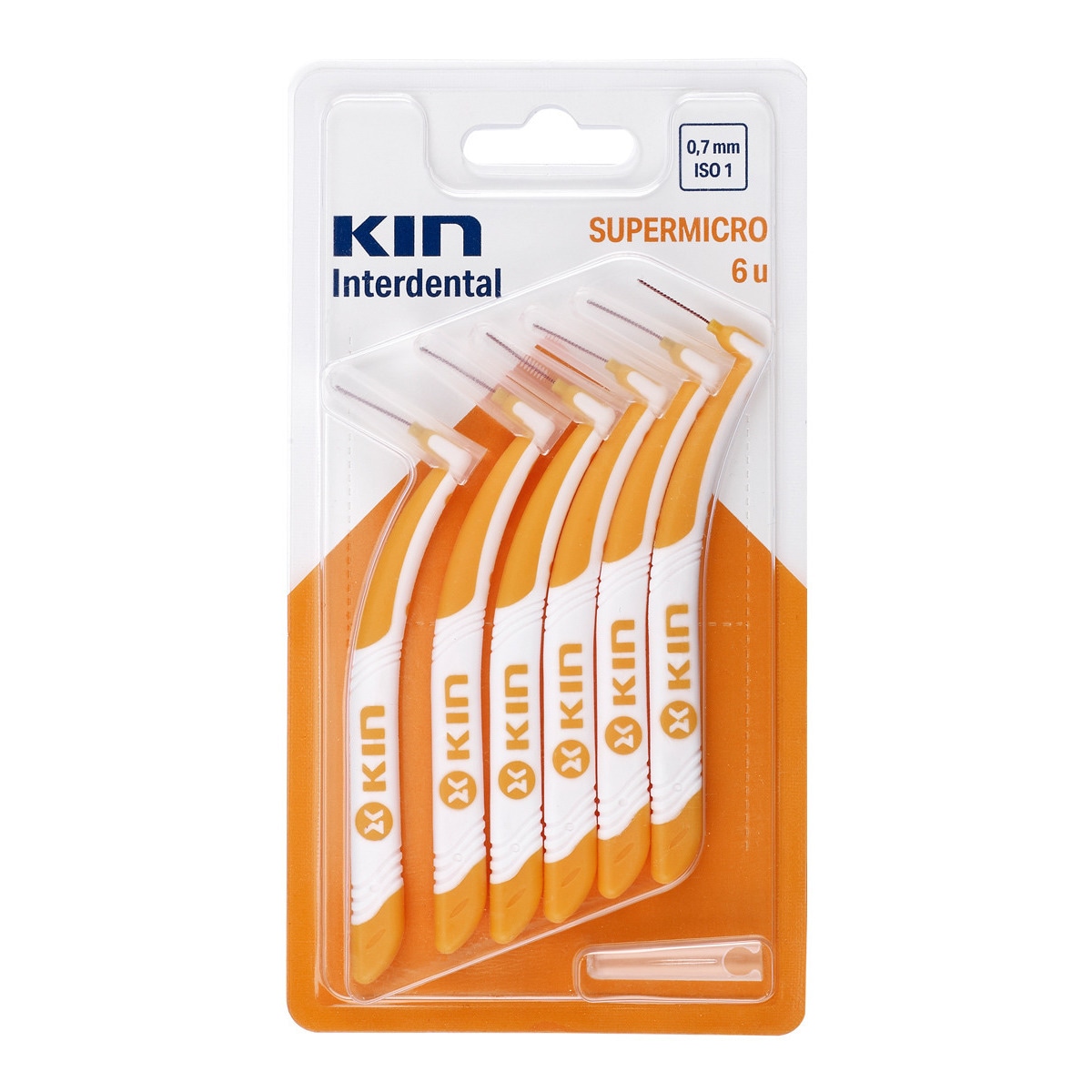 Imagem 0 de Escovas Interdentárias Supermicro 0,7mm Kin - 6 unidades