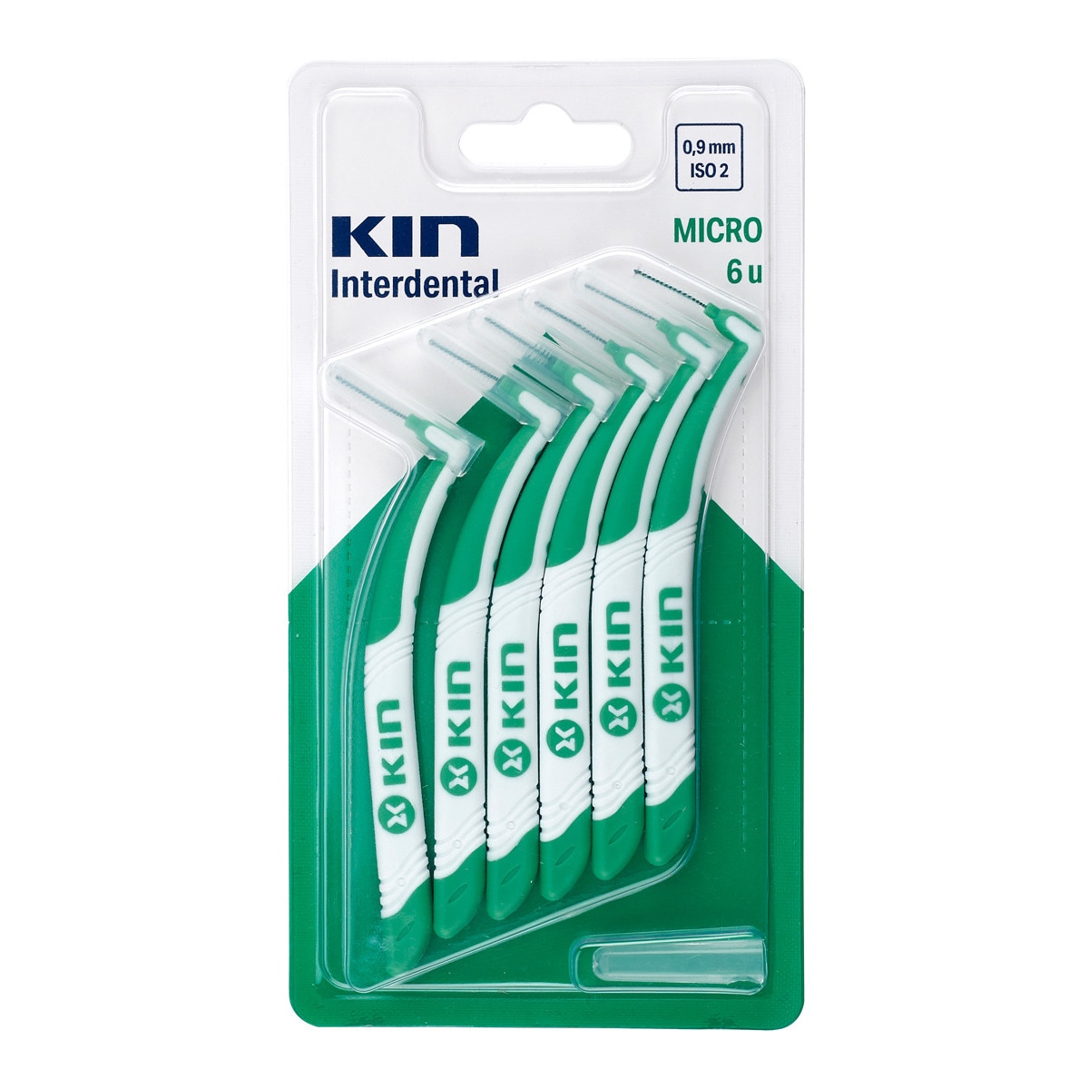 Escovas Interdentárias Micro 0,9mm Kin - 6 unidades 1