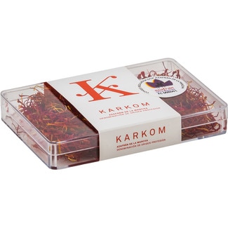 azafrán en hebras DOP Azafrán de La Mancha caja 4 g - Karkom