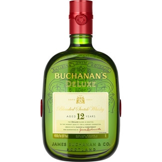 deluxe whisky escocés de mezcla 12 años botella 1 l - Buchanan's