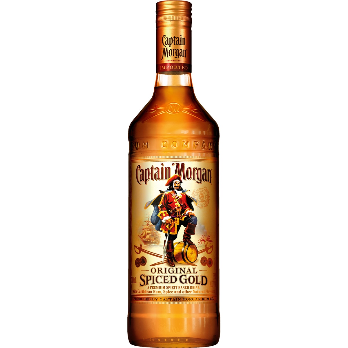 Original Spiced Gold ron jamaicano botella 70 cl
