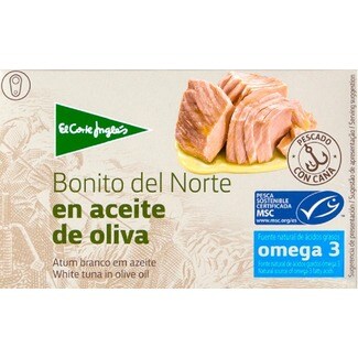 El Corte Inglés Atum Branco em Azeite lata 73 g