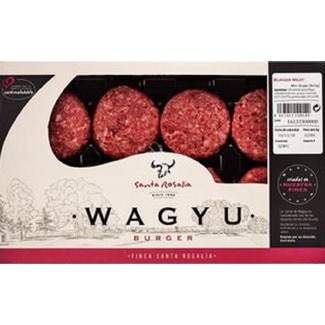 Mini Hambúrguer Novilho Wagyu embalagem 264 g - Santa Rosalia