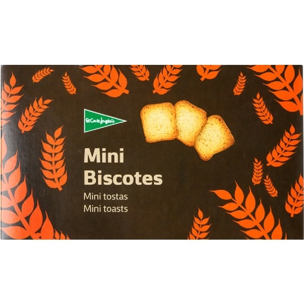Mini Tostas embalagem 120 g