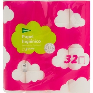 Papel Higiénico 2 Capas embalagem 32 unidades - El Corte Inglés