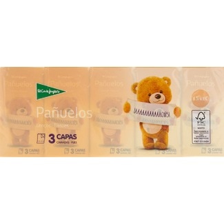 Lenços de Bolso 3 Camadas embalagem 15 unidades - El Corte Inglés