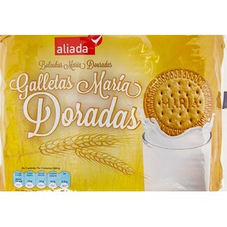 Aliada Bolachas Maria Douradas Pack 4 embalagem 800 g