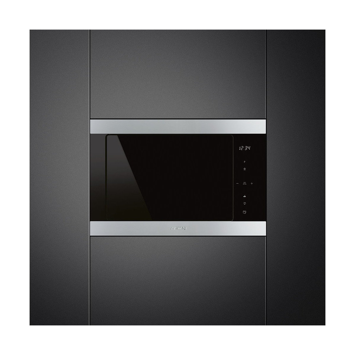 Micro-ondas com Grill Encastrável Classica Smeg FMI325X de 900 W e Capacidade de 25 Litros - Aço Inox Aço inoxidável-3