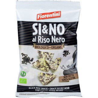 Fiorentini Snack de Arroz Preto Biológico embalagem 20 g