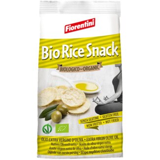 Fiorentini Snack de Arroz e Azeite sem Glúten Biológico embalagem 40 g