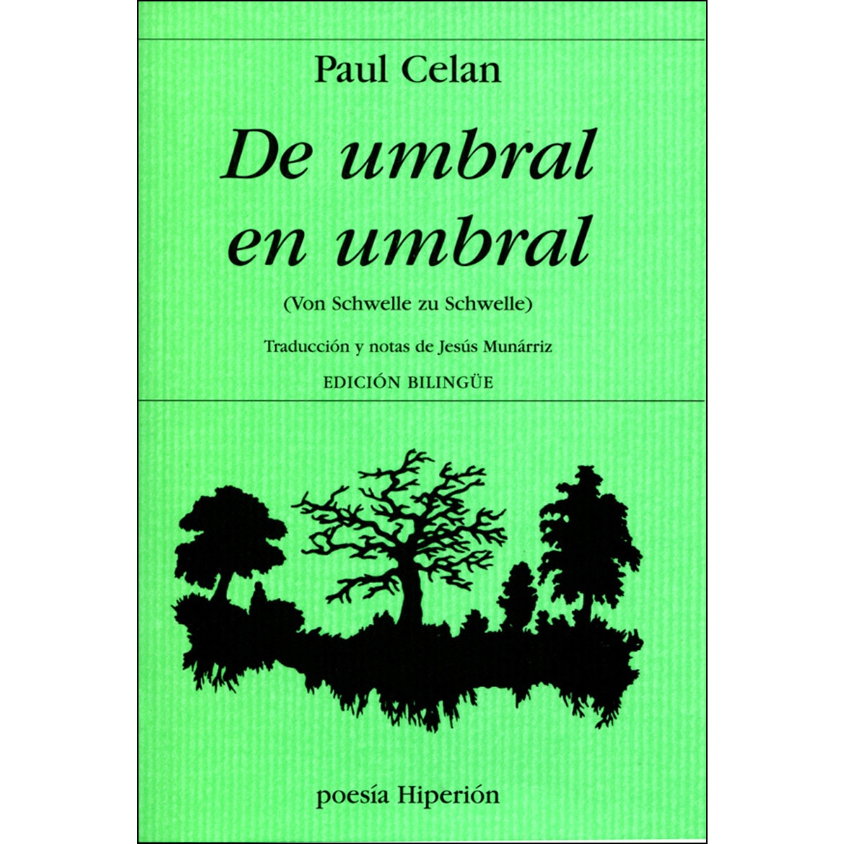 Imagem 0 de De umbral en umbral: Poemas(Tapa blanda)