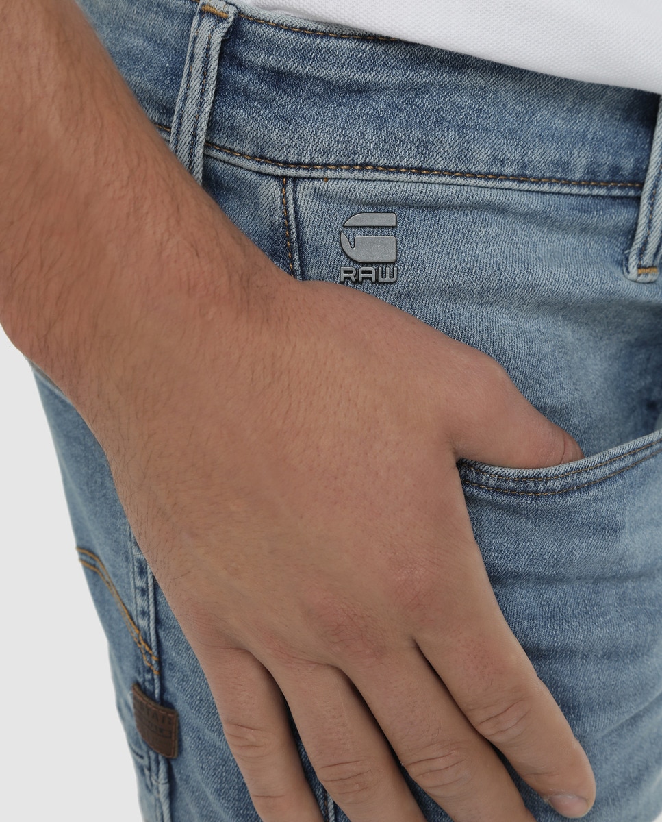 Vaquero D-Staq de hombre slim azul claro · G-Star · El Corte Inglés