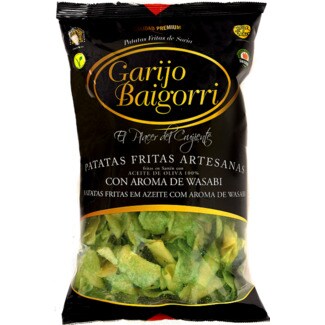 Garijo Baigorri Batatas Fritas Artesanais com Wasabi em Azeite embalagem 130 g