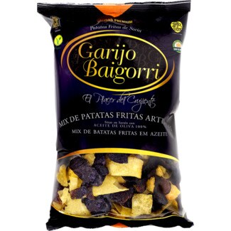 Garijo Baigorri Batatas Fritas Artesanais com Agria em Azeite embalagem 130 g