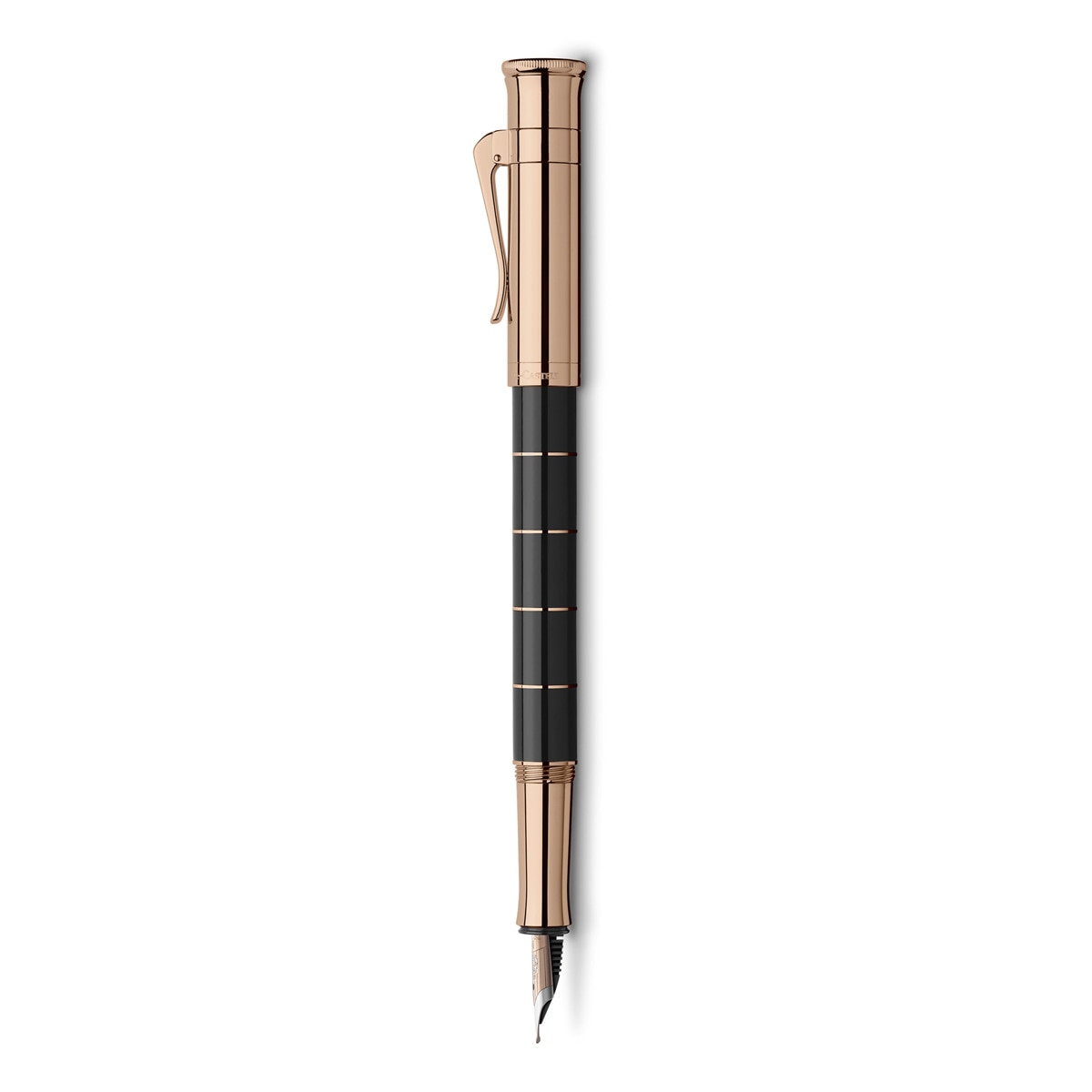 Imagem 0 de Esferográfica Anello Rose Gold F Graf von Faber-Castell - Preto