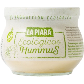 Hummus Biológico sem Glúten embalagem 200 g - La Piara